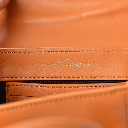 3.1 Phillip Lim 3.1 Smooth Calfskin Nano Pashli Satchel Saffron 6 of 17