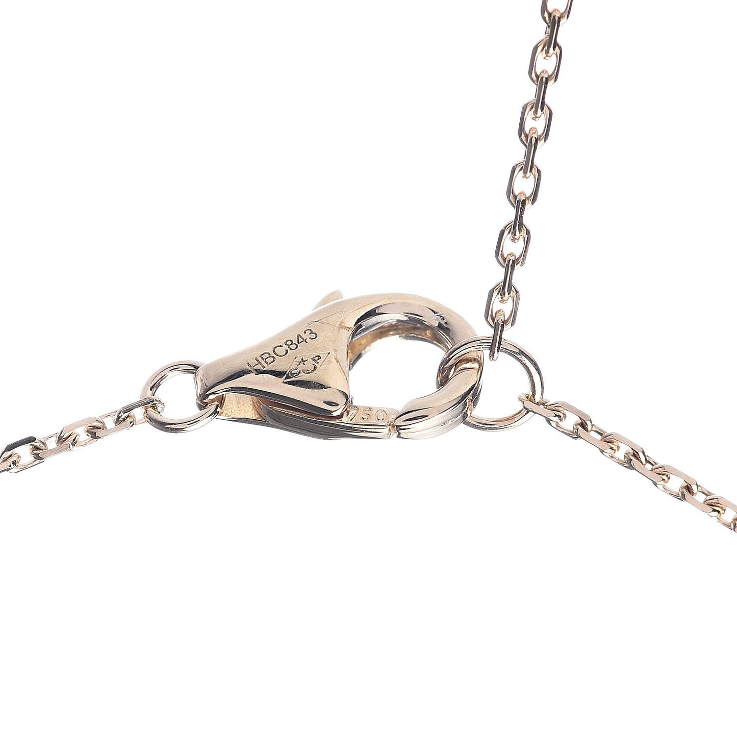18K Yellow Gold Diamond XS D'Amour Pendant Necklace