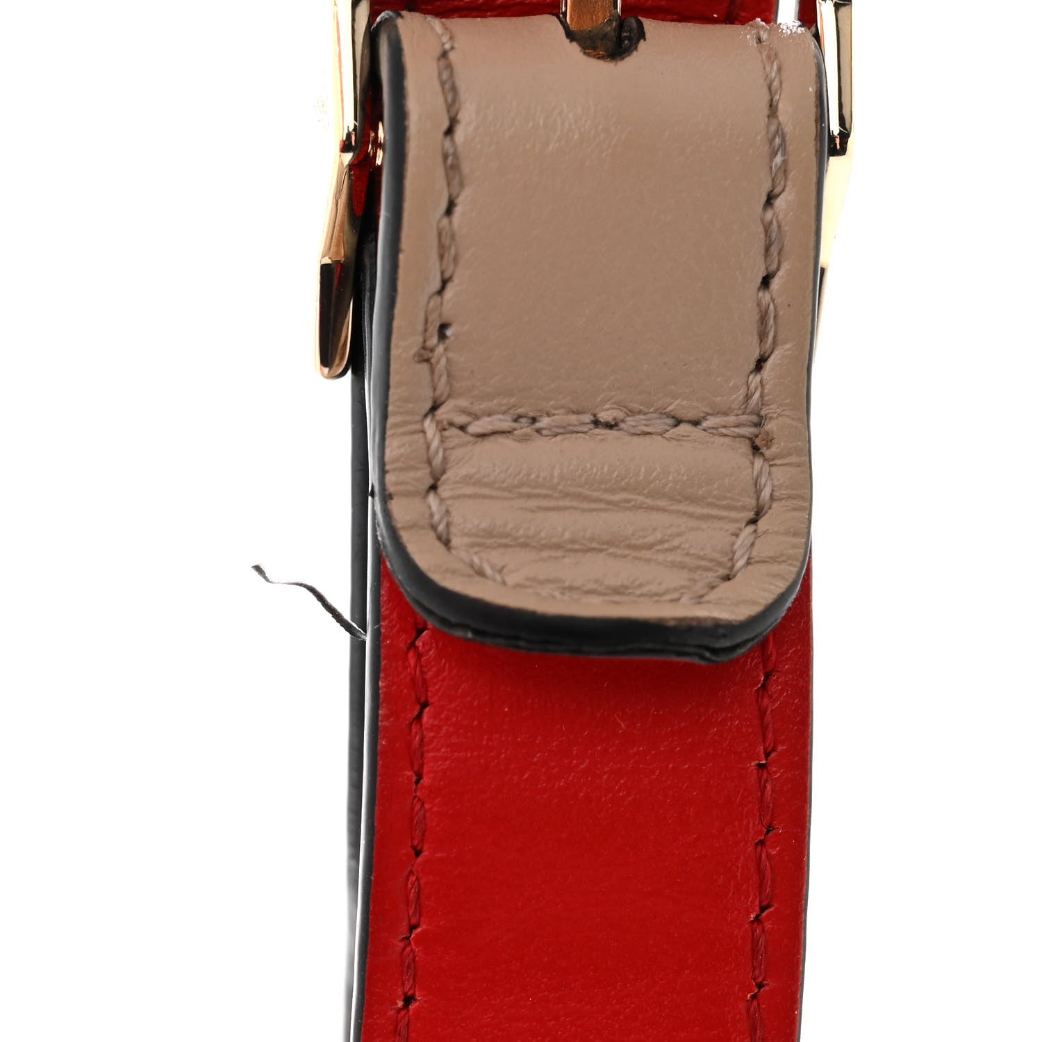 Christian Louboutin Grained Calfskin Carasky Shoulder Bag Feve 14 of 14