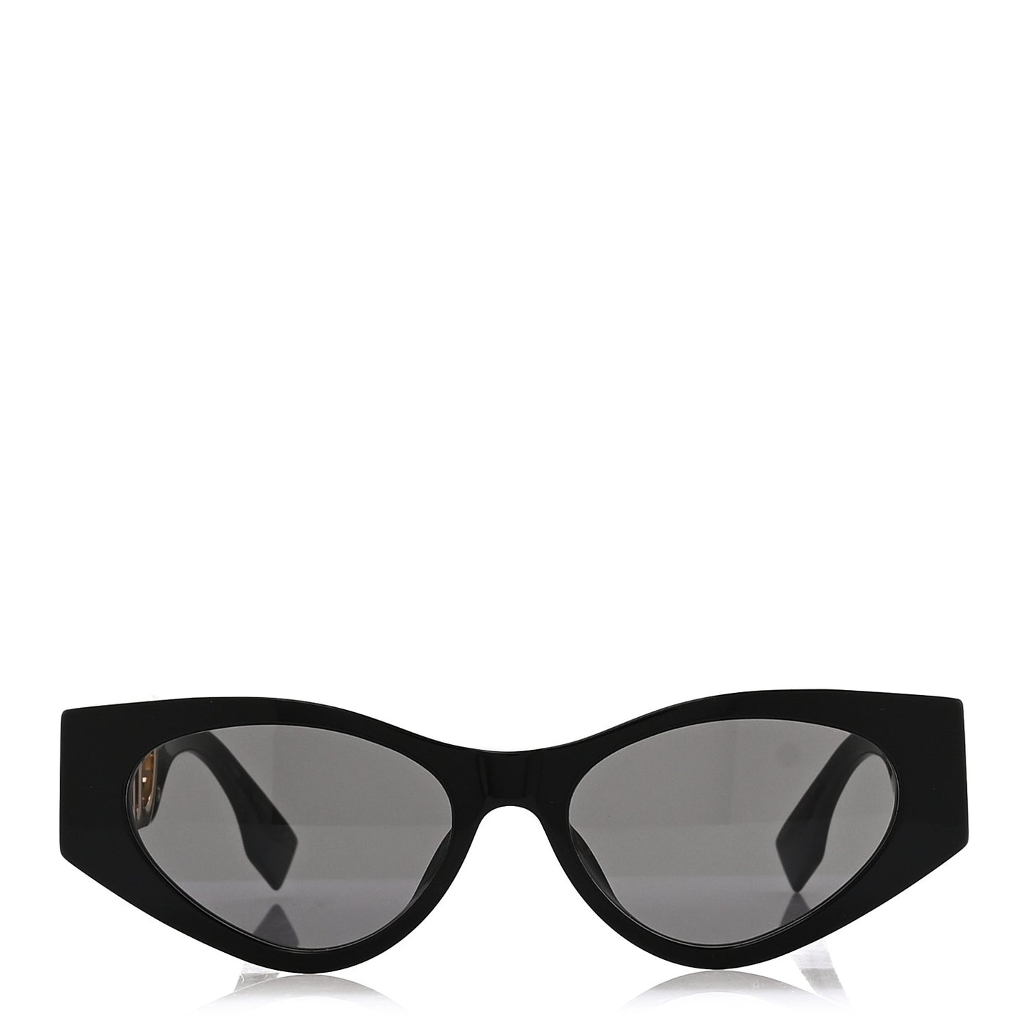 Acetate O'Lock Cat Eye Sunglasses FE40049I Black