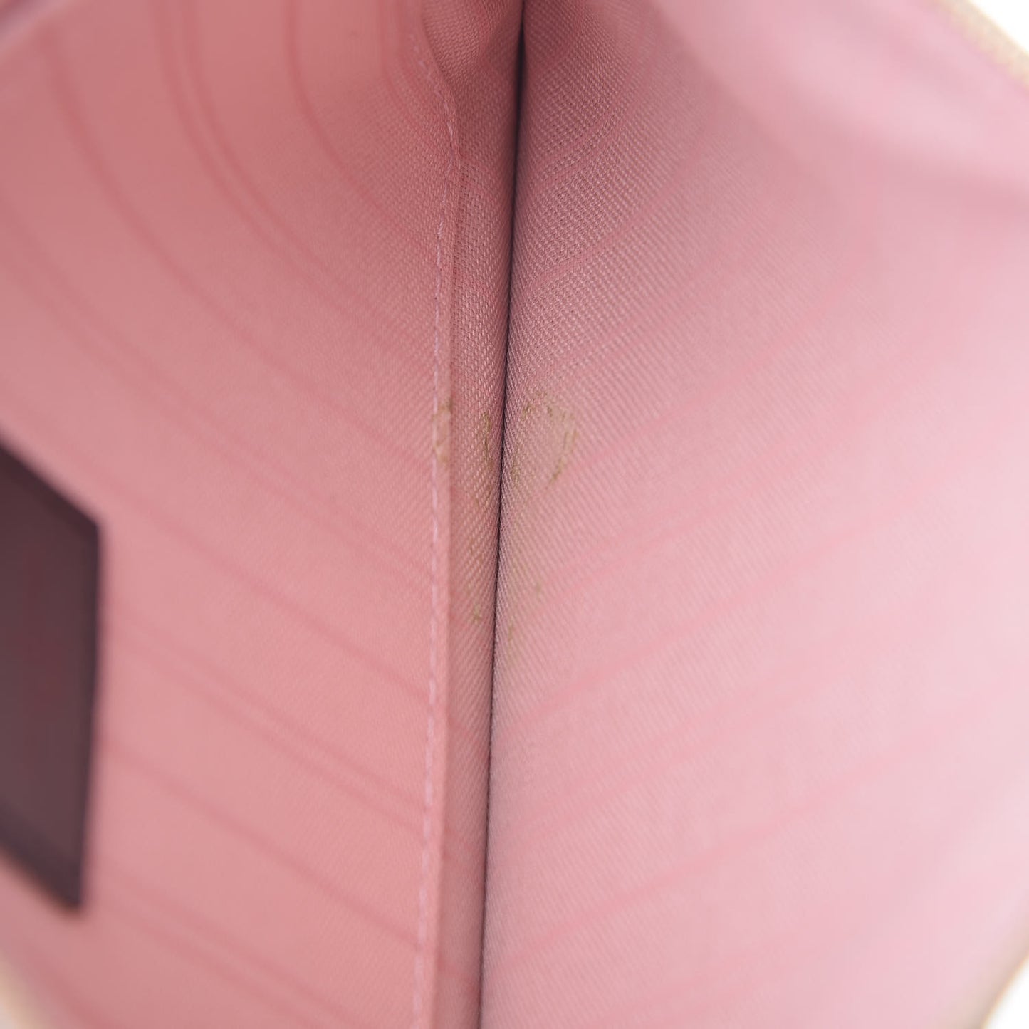 Damier Ebene Neverfull MM GM Pochette Rose Ballerine