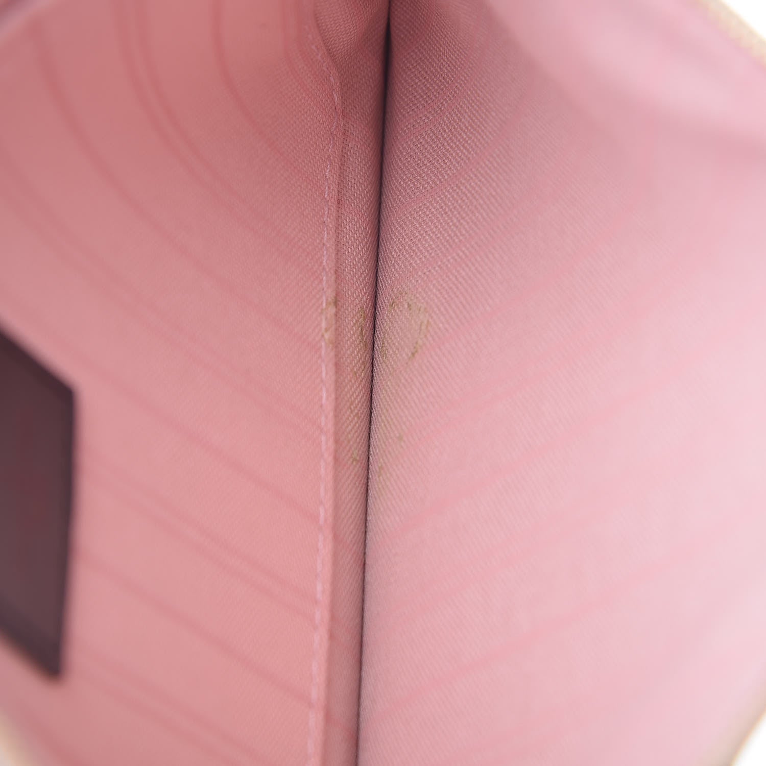 Louis Vuitton Damier Ebene Neverfull MM GM Pochette Rose Ballerine 9 of 9