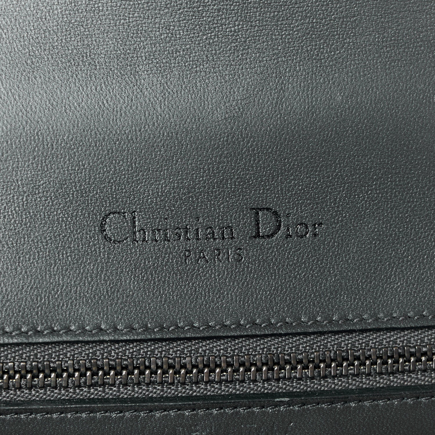 Christian Dior Metallic Patent Micro-Cannage Small Diorama Flap Bag Onyx Black 6 of 10