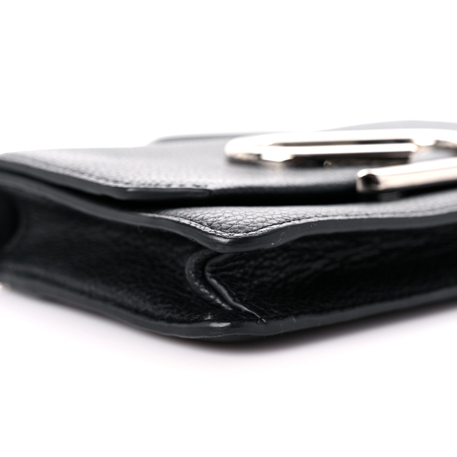 3.1 Phillip Lim Calfskin Alix Soft Flap Clutch Black 8 of 10