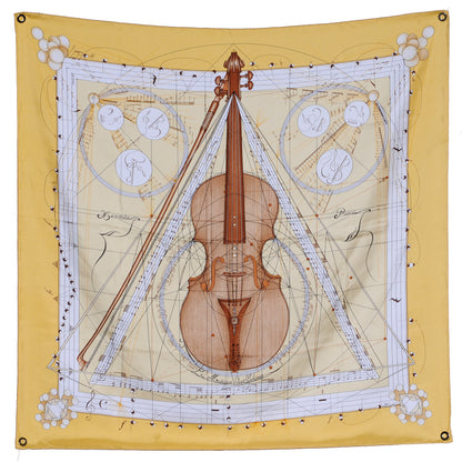 Hermes Silk La Musique des Spheres Scarf 90 3 of 9