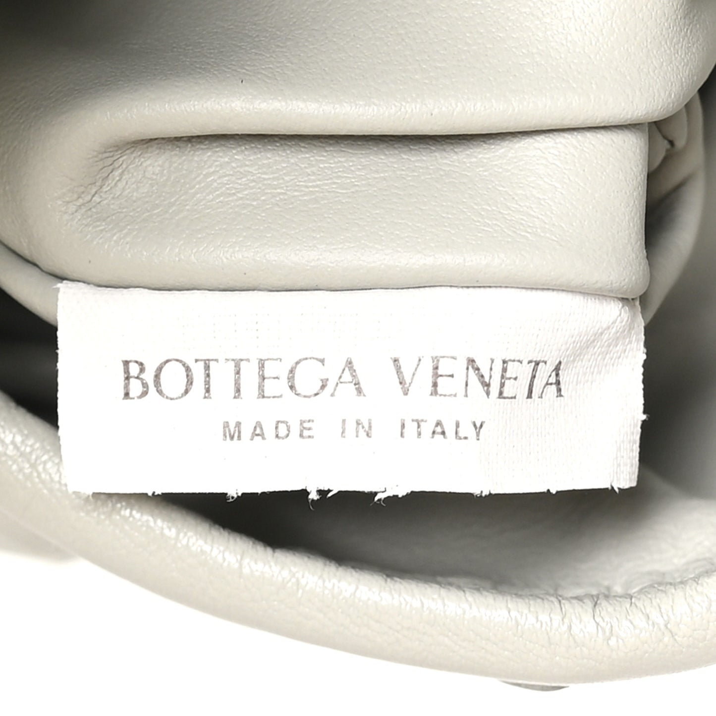 Calfskin Intrecciato Small Hop Agate Glacier