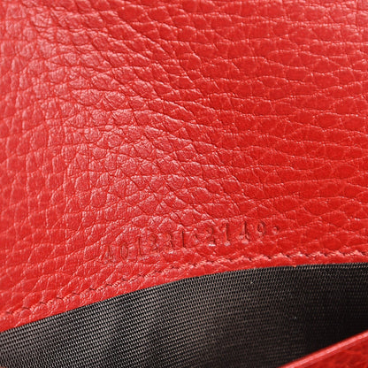 Gucci Calfskin Mini Dionysus Chain Wallet Hibiscus Red 7 of 7