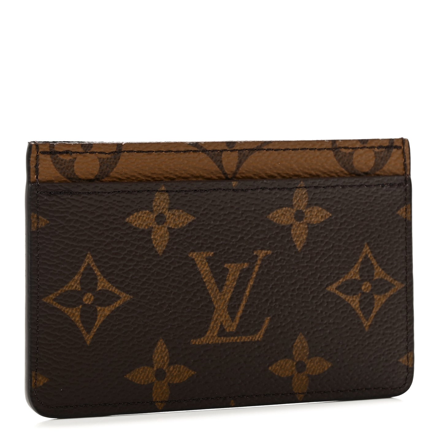 Reverse Monogram Card Holder