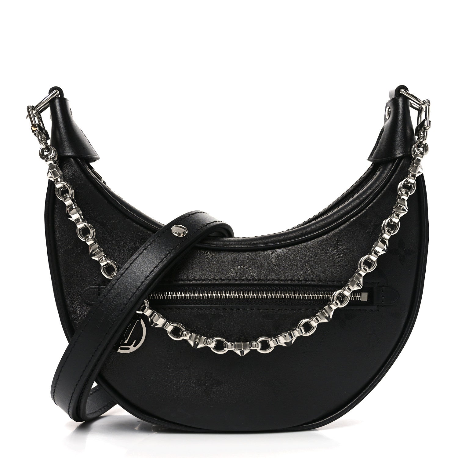 Louis Vuitton Calfskin Monogram Loop H27 Black 1 of 9