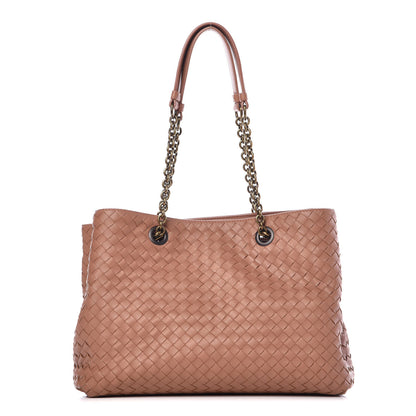 Bottega Veneta Nappa Intrecciato Medium Tote Dusty Rose 1 of 8