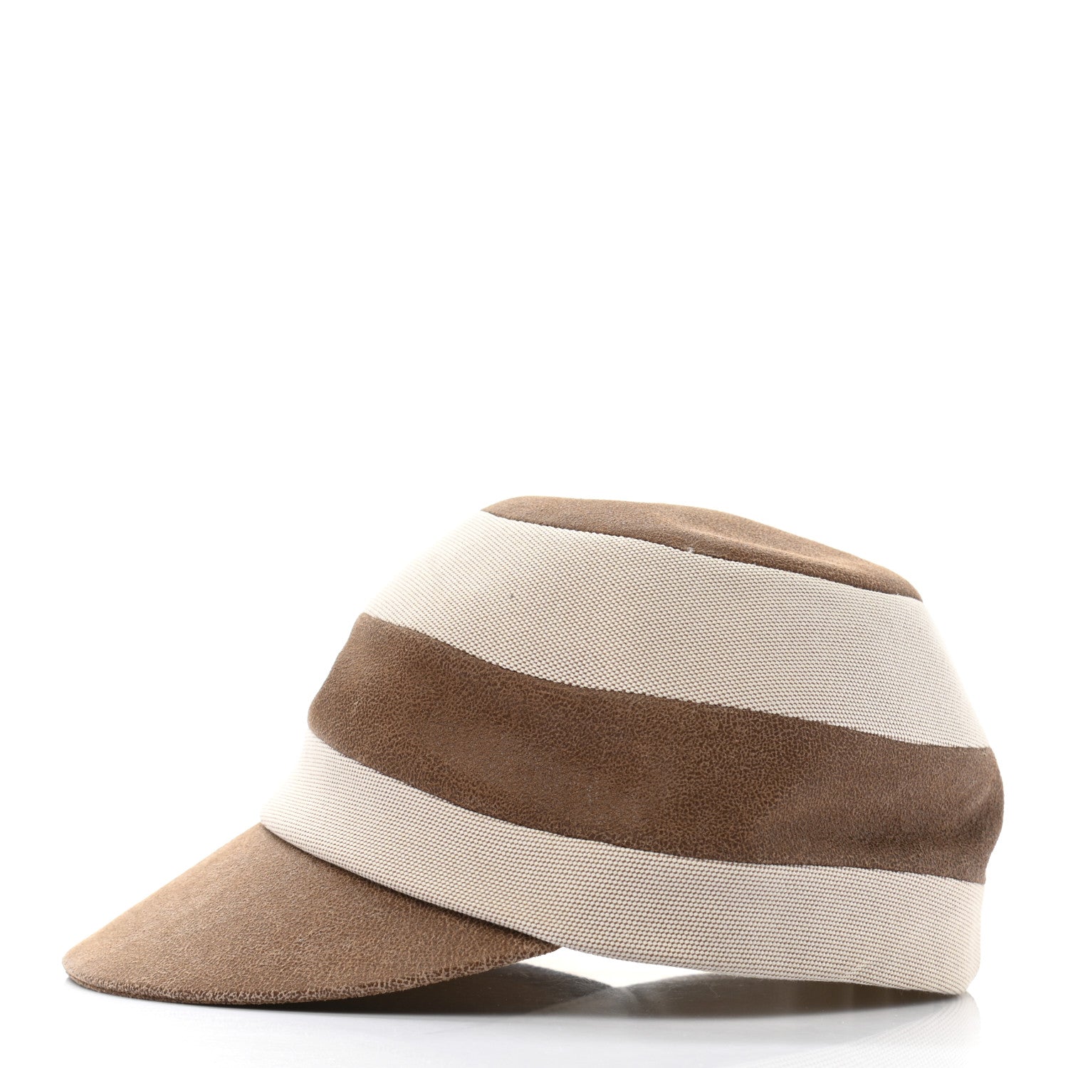 Hermes Suede Goatskin Cotton Cap 56 4 of 8