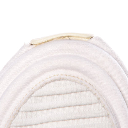 Chanel Stretch Fabric CC Sneakers 38 White 18 of 18