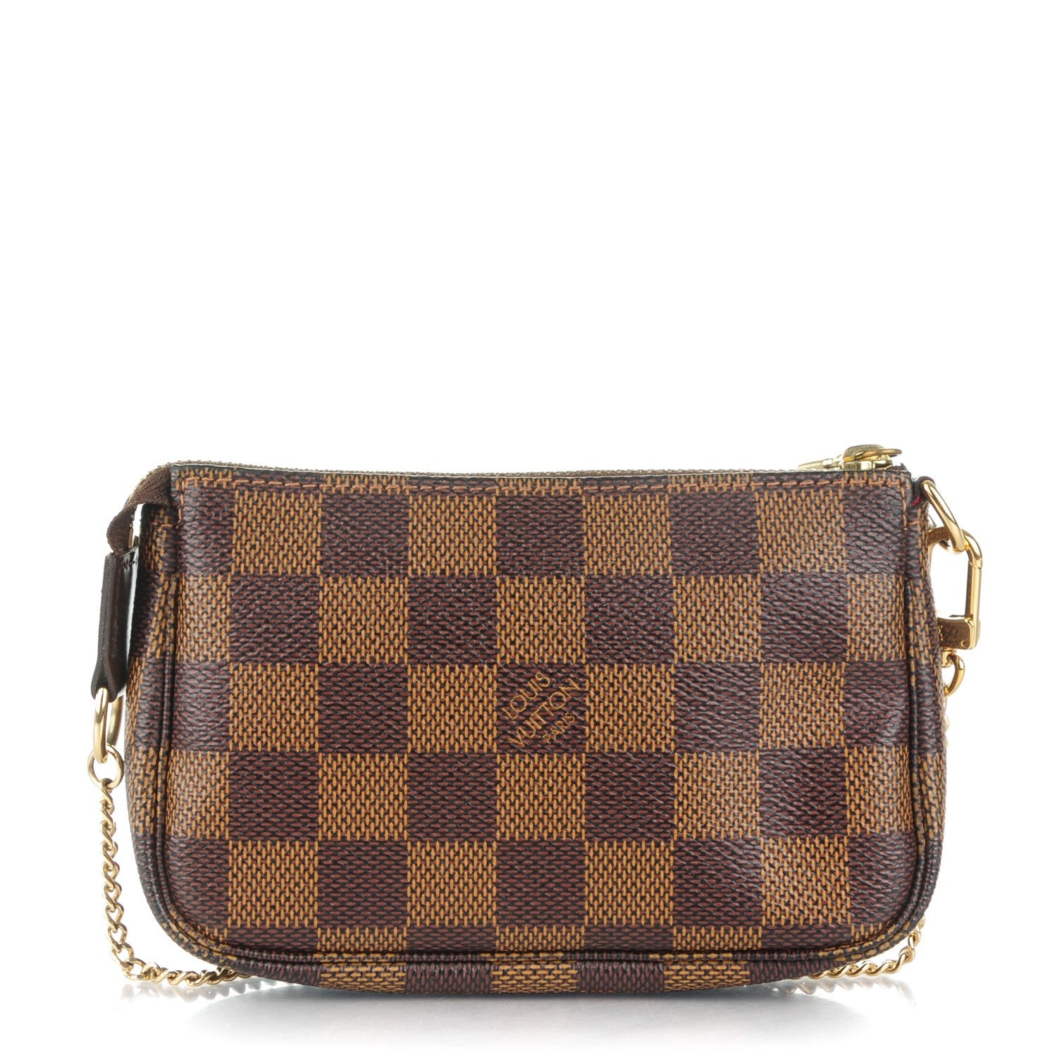 Louis Vuitton Damier Ebene Mini Pochette Accessories 1 of 7