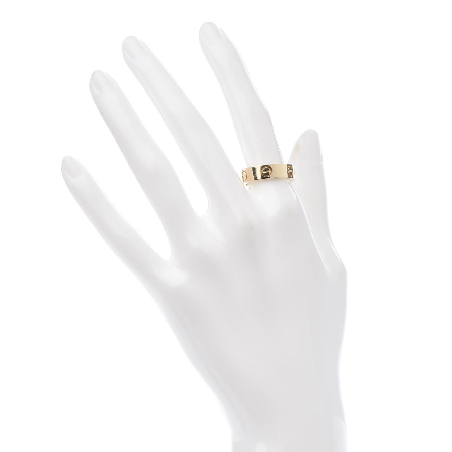 18K Yellow Gold 5.5mm LOVE Ring 55 7.25