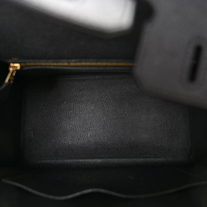 Hermes Epsom Birkin Sellier 25 Black 5 of 12