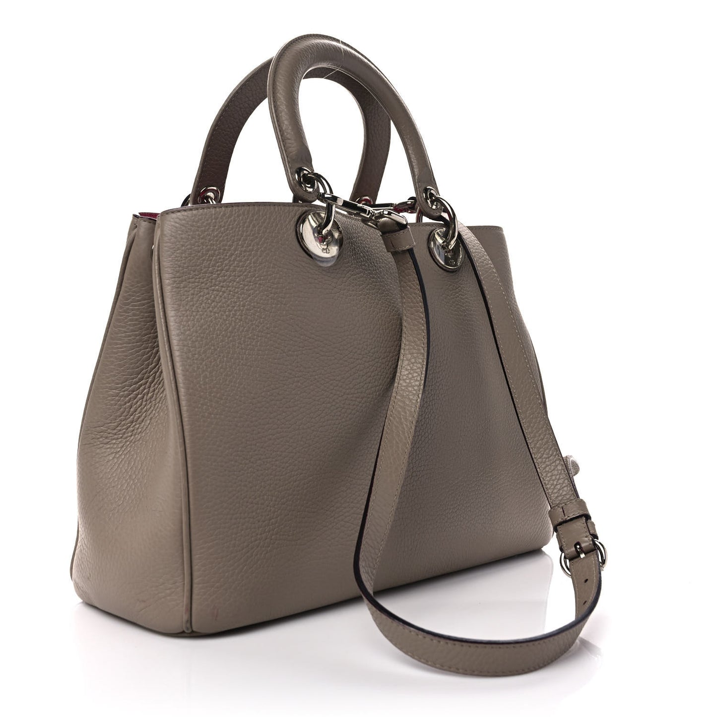 Bullcalf Medium Diorissimo Tote Beige