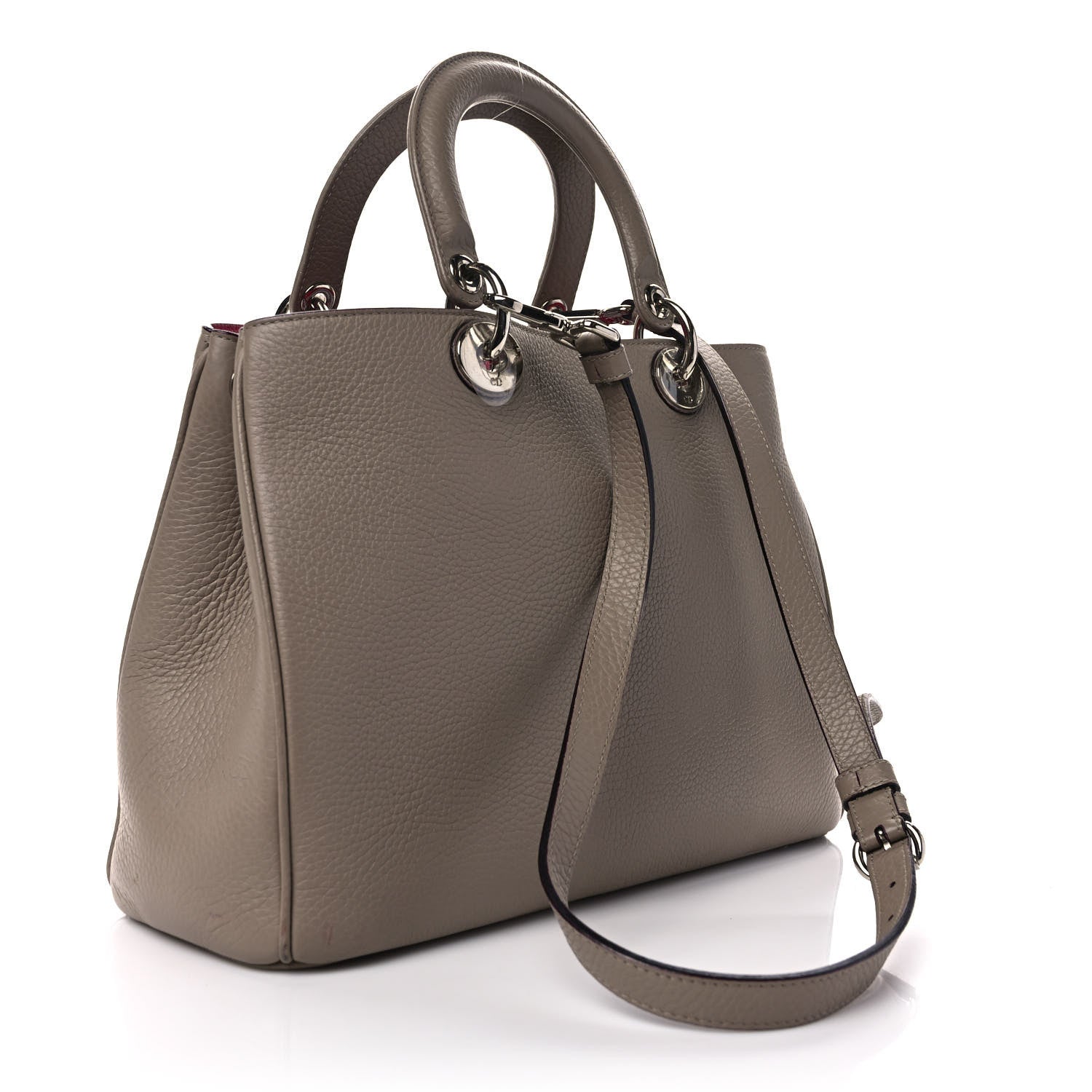 Christian Dior Bullcalf Medium Diorissimo Tote Beige 3 of 13