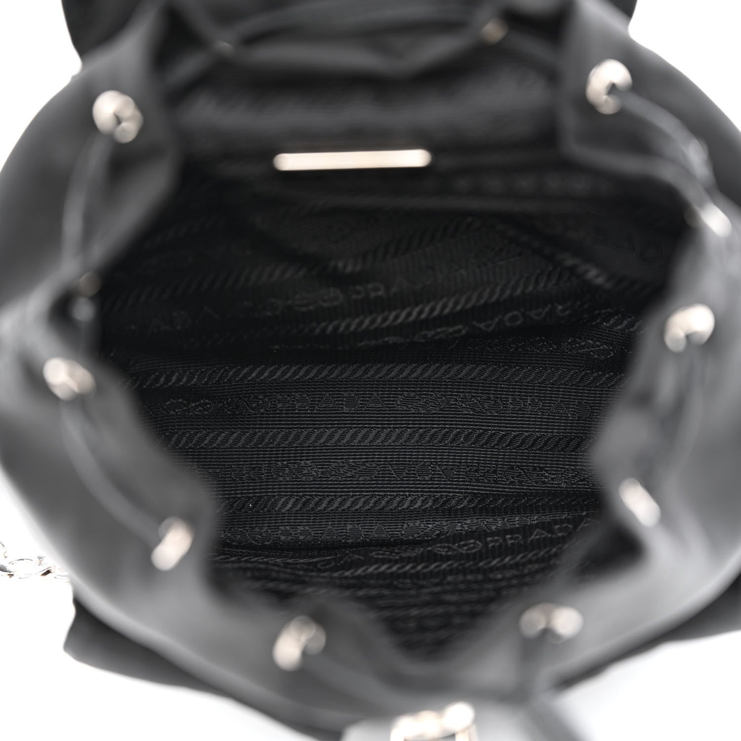 Prada Nylon Vela Mini Crossbody Backpack Black 5 of 14