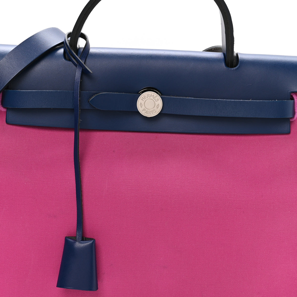 Vache Hunter Toile Herbag Zip 31 PM Magnolia Bleu Saphir