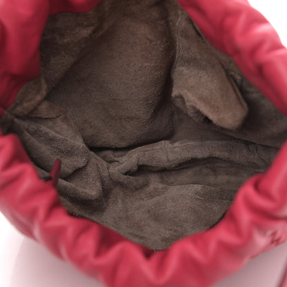 Bottega Veneta Nappa Intrecciato Drawstring Tote Fuchsia 5 of 11