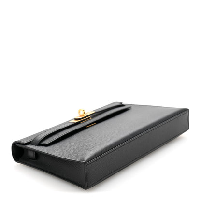Hermes Epsom Kelly Elan Black 4 of 10