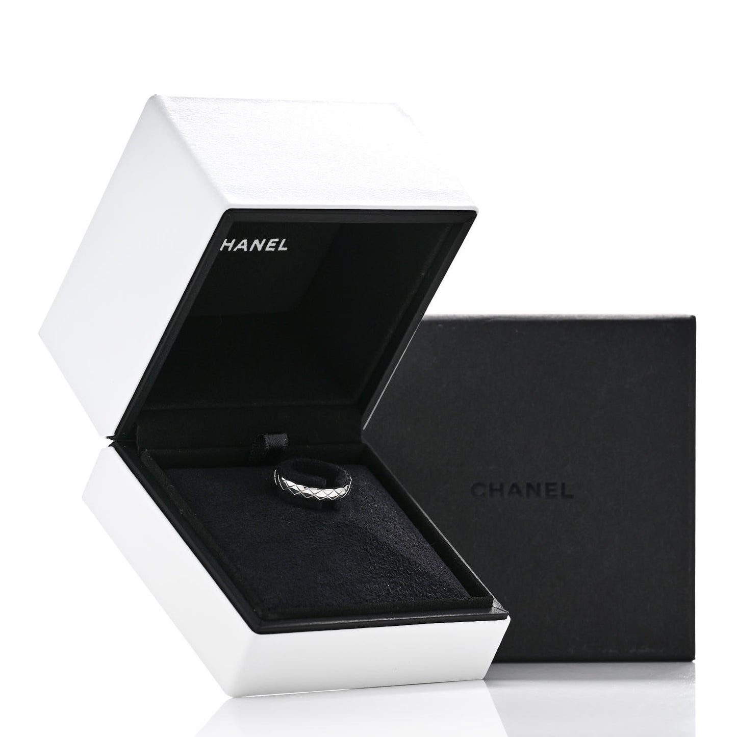 18K White Gold Mini Coco Crush Ring 52 6