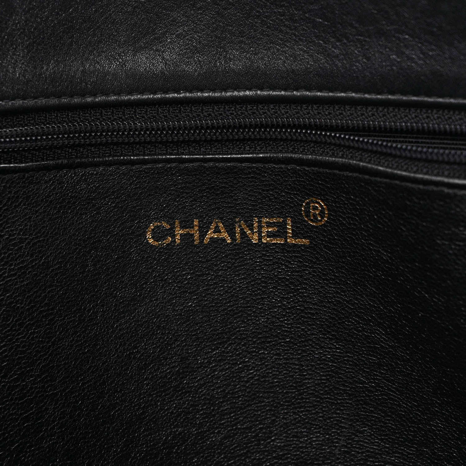 Chanel Lambskin CC Tote Black 6 of 12