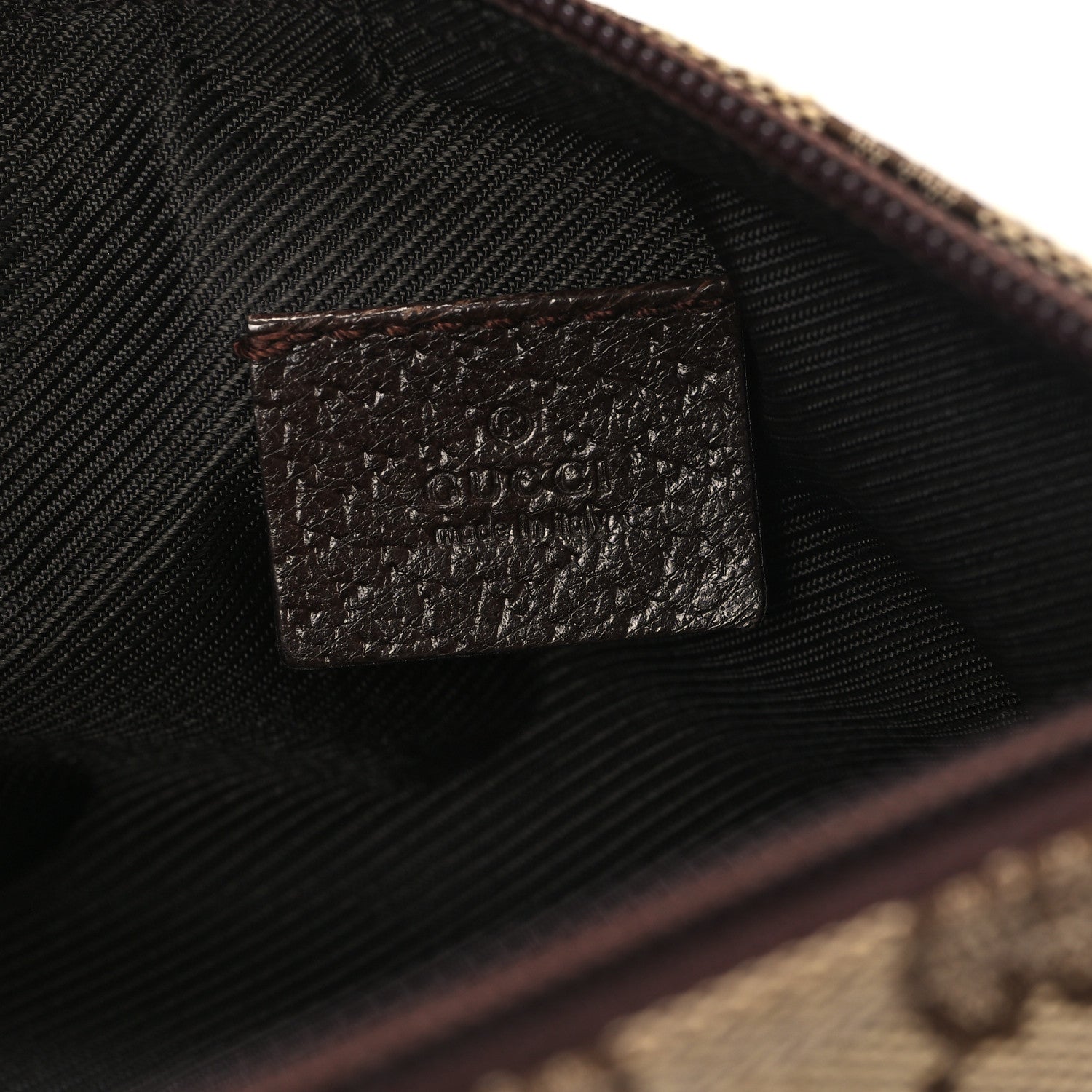 Gucci Monogram Small Pochette Brown 6 of 12