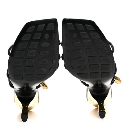 Bottega Veneta Nappa Adam Sandals 40 Black 6 of 9