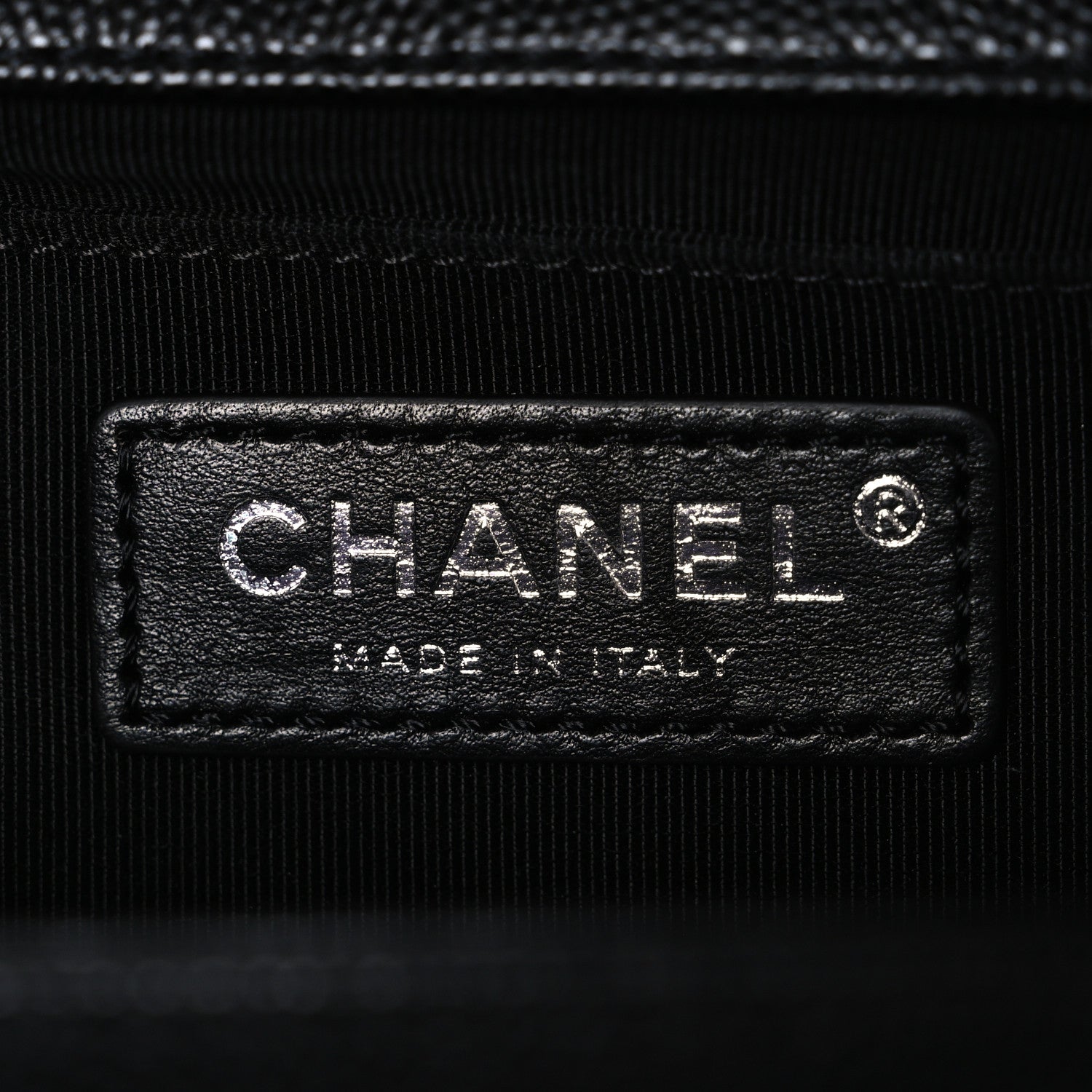 Chanel Caviar Quilted Medium Boy Flap Black 5 of 9