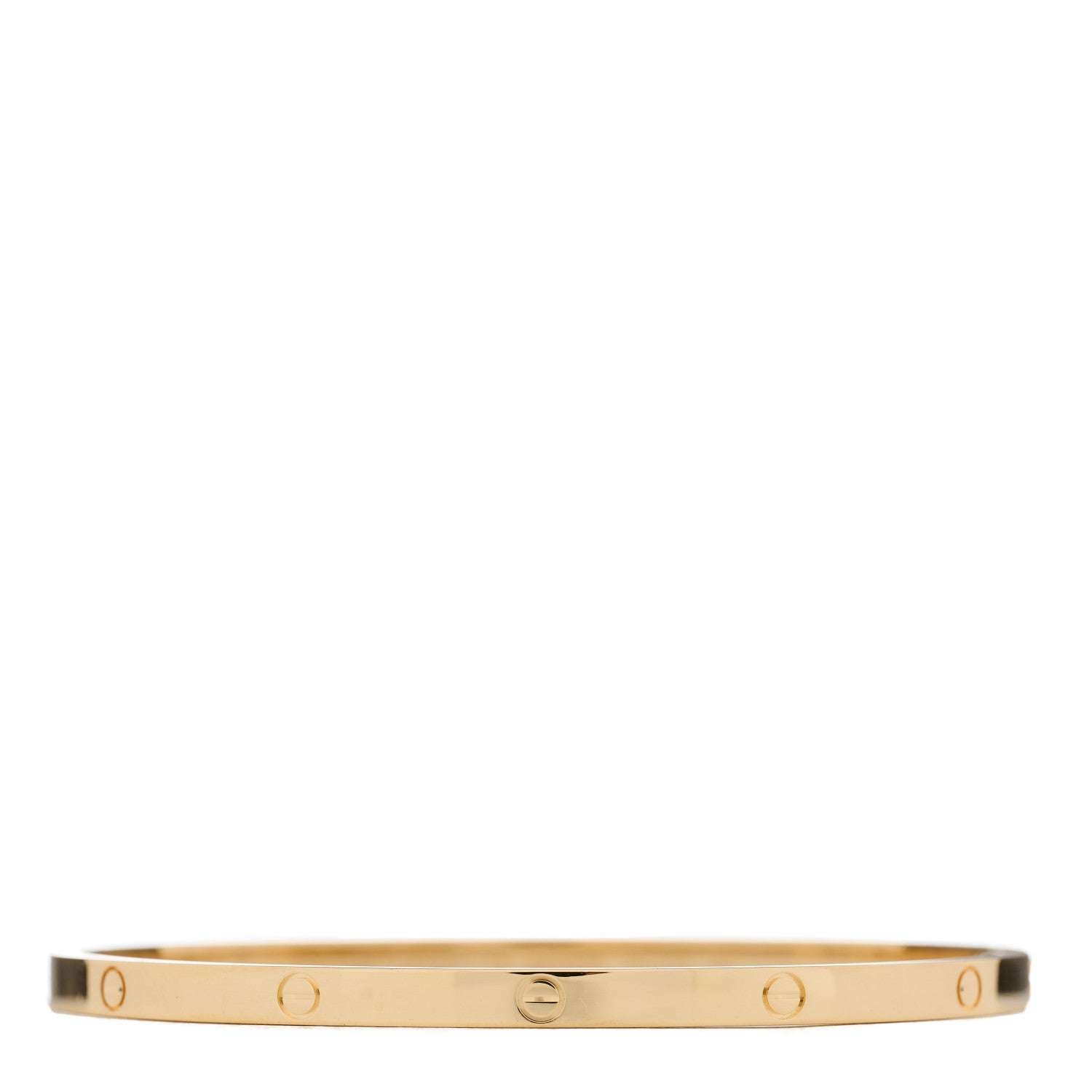 Cartier 18K Yellow Gold Small LOVE Bracelet 18 1 of 4