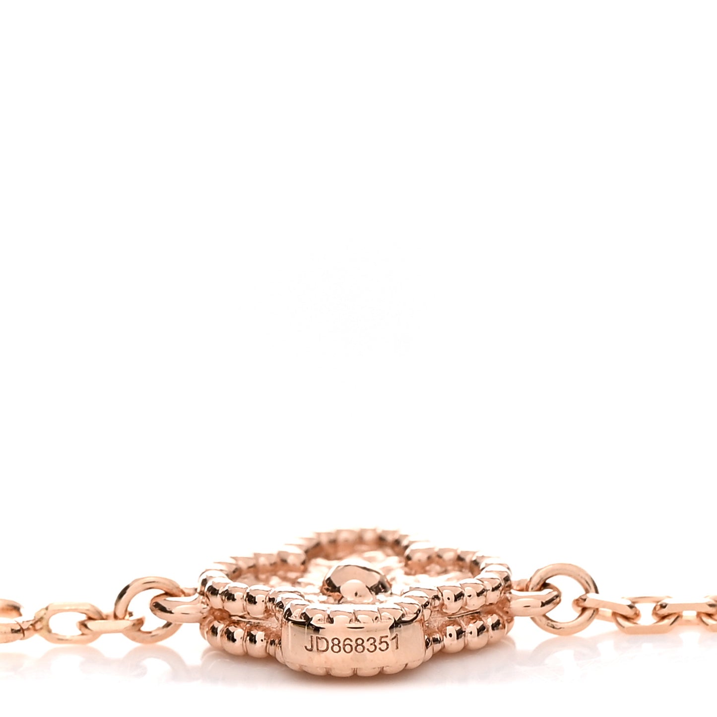 18K Rose Gold 6 Motifs Sweet Alhambra Bracelet