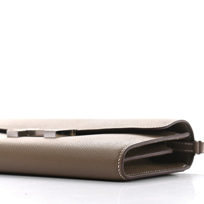 Hermes Epsom Constance Long To Go Wallet Etoupe 8 of 9