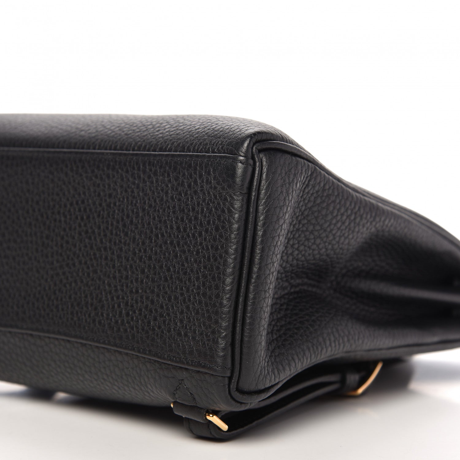 Hermes Taurillon Clemence Kelly Ado Backpack Black 6 of 9