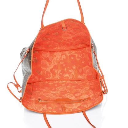 Louis Vuitton Monogram Articles de Voyage Ikat San Francisco LV Cup Neverfull GM Orange 5 of 12