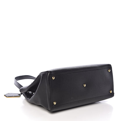 Fendi Vitello Elite Regular 2Jours Tote Black 5 of 11