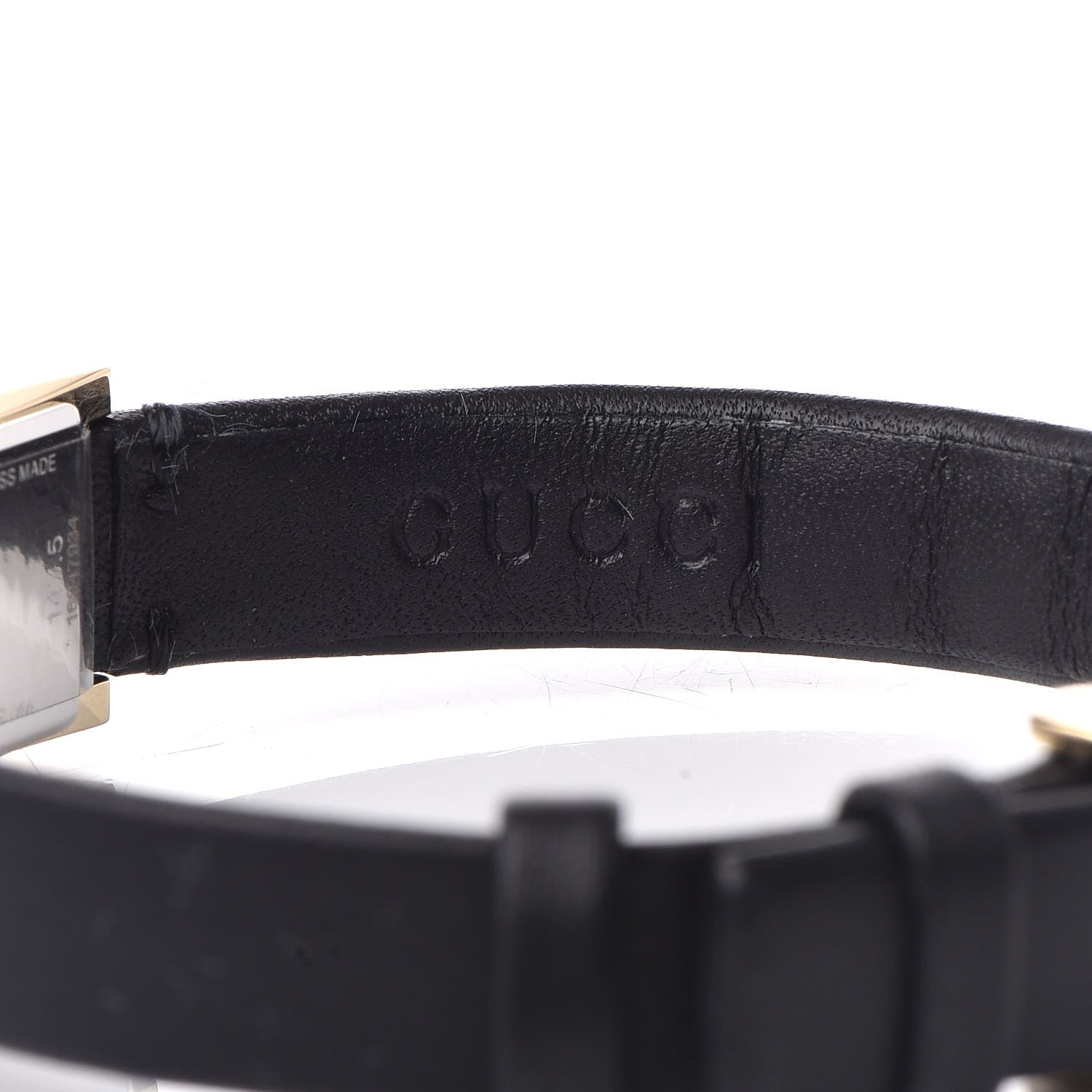 Gucci Stainless Steel Calfskin 14mm G-Frame Quartz Watch 6 of 8