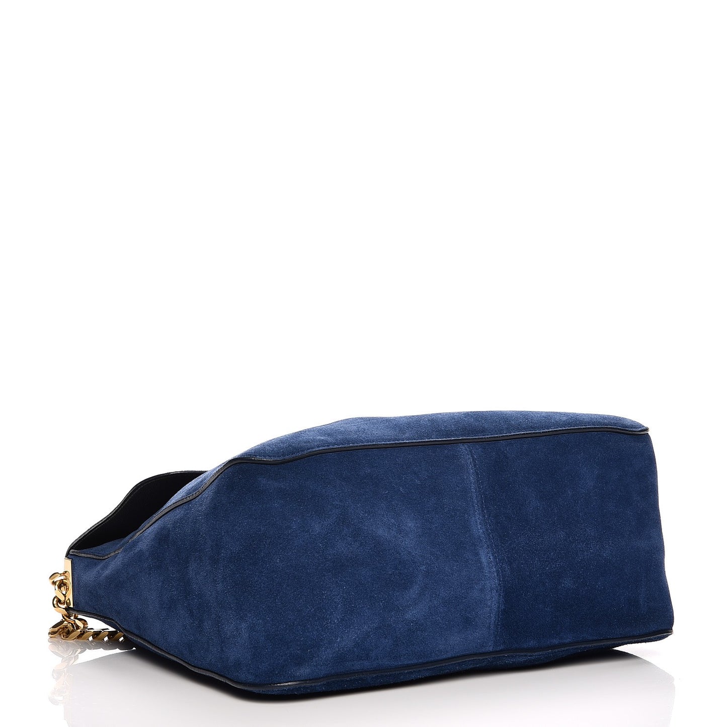 Suede Medium Gourmette Ocean Blue