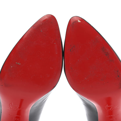 Christian Louboutin Kid Pigalle 100 Pumps 38.5 Black 9 of 11