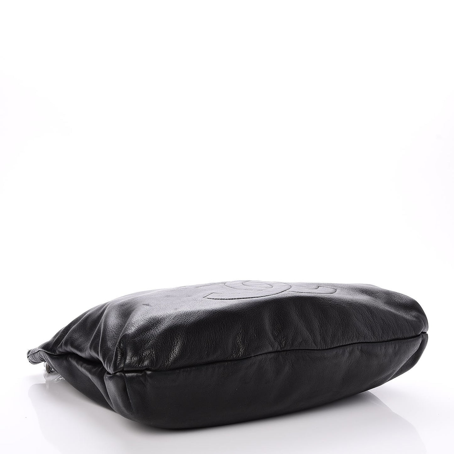 Lambskin Large Soft and Chain Hobo Black