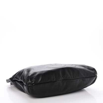 Chanel Lambskin Large Soft and Chain Hobo Black 4 of 8