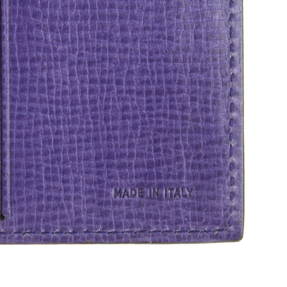 Fendi Zucca Spalmati Vitello Elite Continental Wallet Tobacco Viola 7 of 8