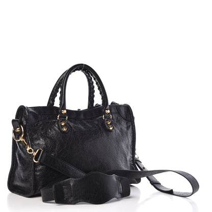 Balenciaga Agneau Classic Gold Hardware S City Black 3 of 12