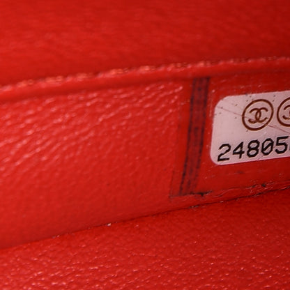 Chanel Lambskin Quilted Small Trendy CC Dual Handle Bag Red 7 of 9