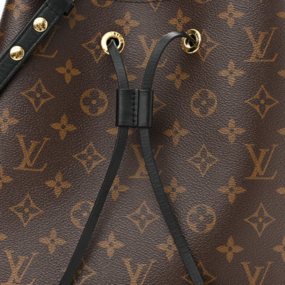 Louis Vuitton Monogram Neonoe MM Black 7 of 9