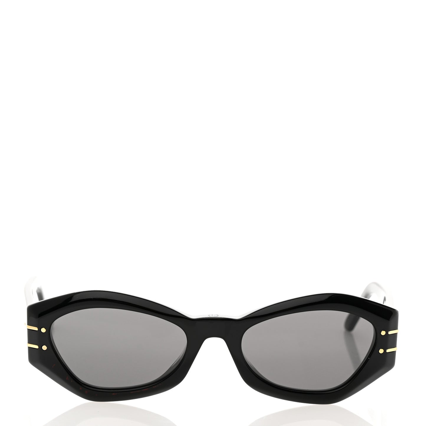 Acetate DiorSignature B1U Butterfly Sunglasses Black