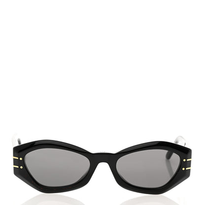 Christian Dior Acetate DiorSignature B1U Butterfly Sunglasses Black 2 of 8