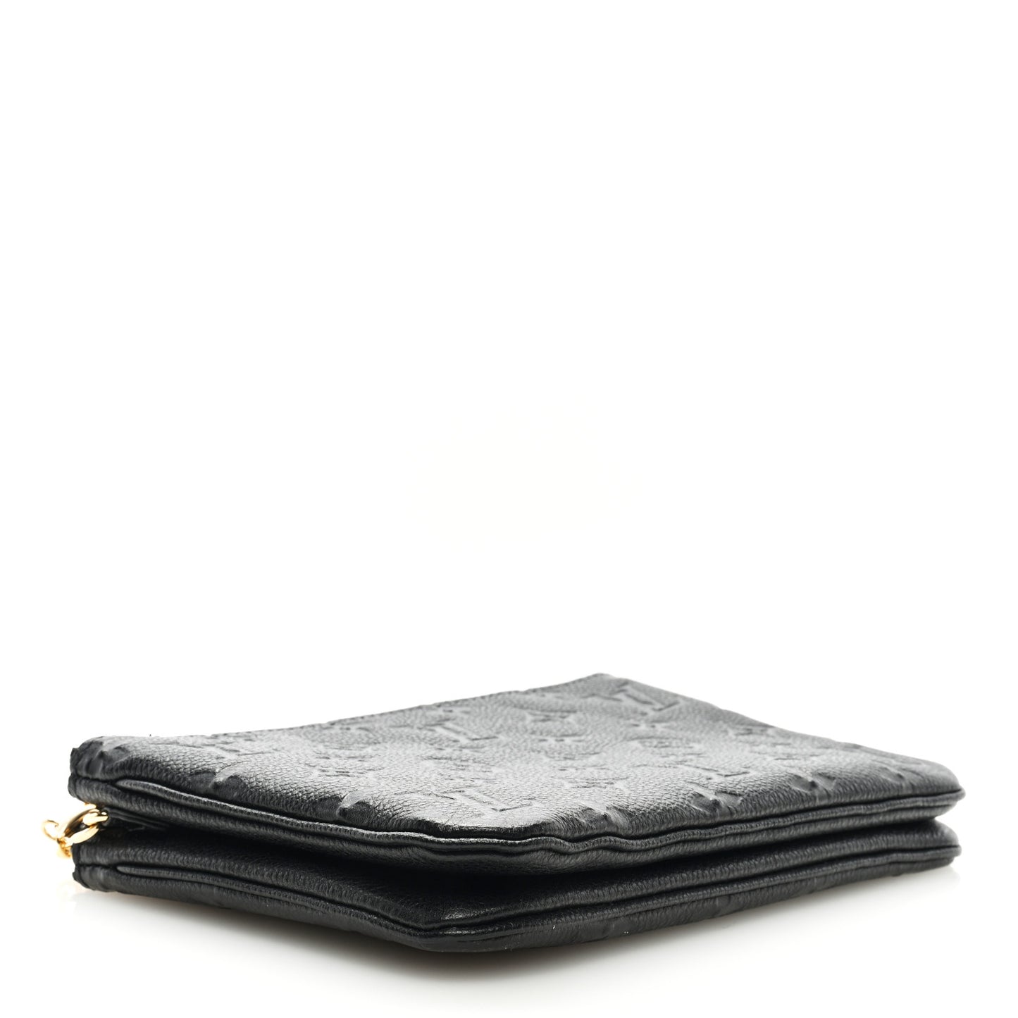 Empreinte Double Zip Pochette Black