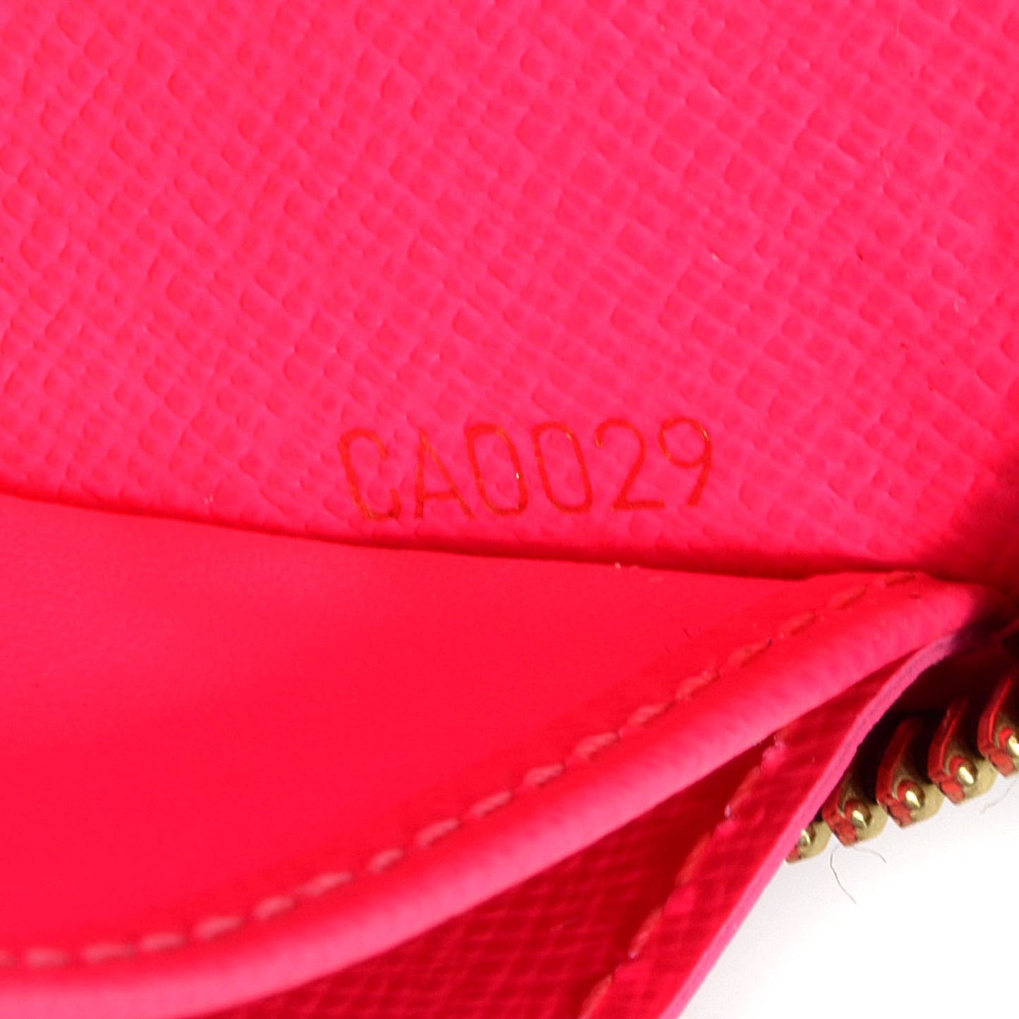 Monogram Graffiti Zippy Wallet Fuchsia
