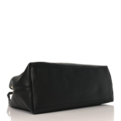 Gucci Pebbled Calfskin Medium Soho Chain Shoulder Bag Black 4 of 9